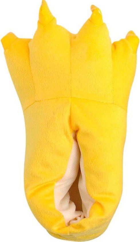 Chaussons Dino jaune - Taille 33-37
