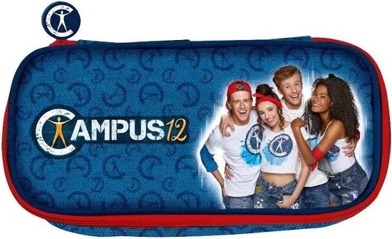 Studio 100 Etui Campus 12 Blauw 22 X 9 Cm