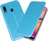 Bestcases Hoesje Slim Folio Telefoonhoesje Samsung Galaxy A30 - Blauw