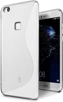 Huawei P10 Lite Transparant s-line TPU siliconen case smartphone hoesje