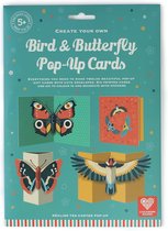 Bird And Butterfly Pop-Up Cards by Clockwork Soldier - 5060262131992