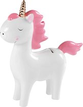 Mascagni - Spaarpot keramiek eenhoorn / pony roze   - 0C A866