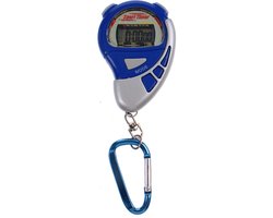 Johntoy Stopwatch Sports Active Met Alarm Blauw