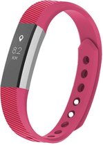 Merkloos Siliconen bandje - Fitbit Alta (HR) - Roze