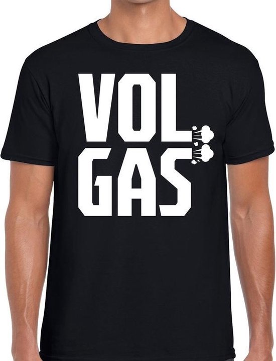 Gezichtsveld Er is een trend optellen Vol gas t-shirt - zwart Achterhoek festival shirt voor heren XXL | bol.com