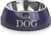 Beeztees Best Dog - Hondenvoerbak - Blauw - 18x6,5 cm