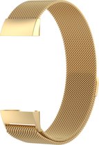 siston Milanees bandje - Fitbit Charge 3 - Goud - Small