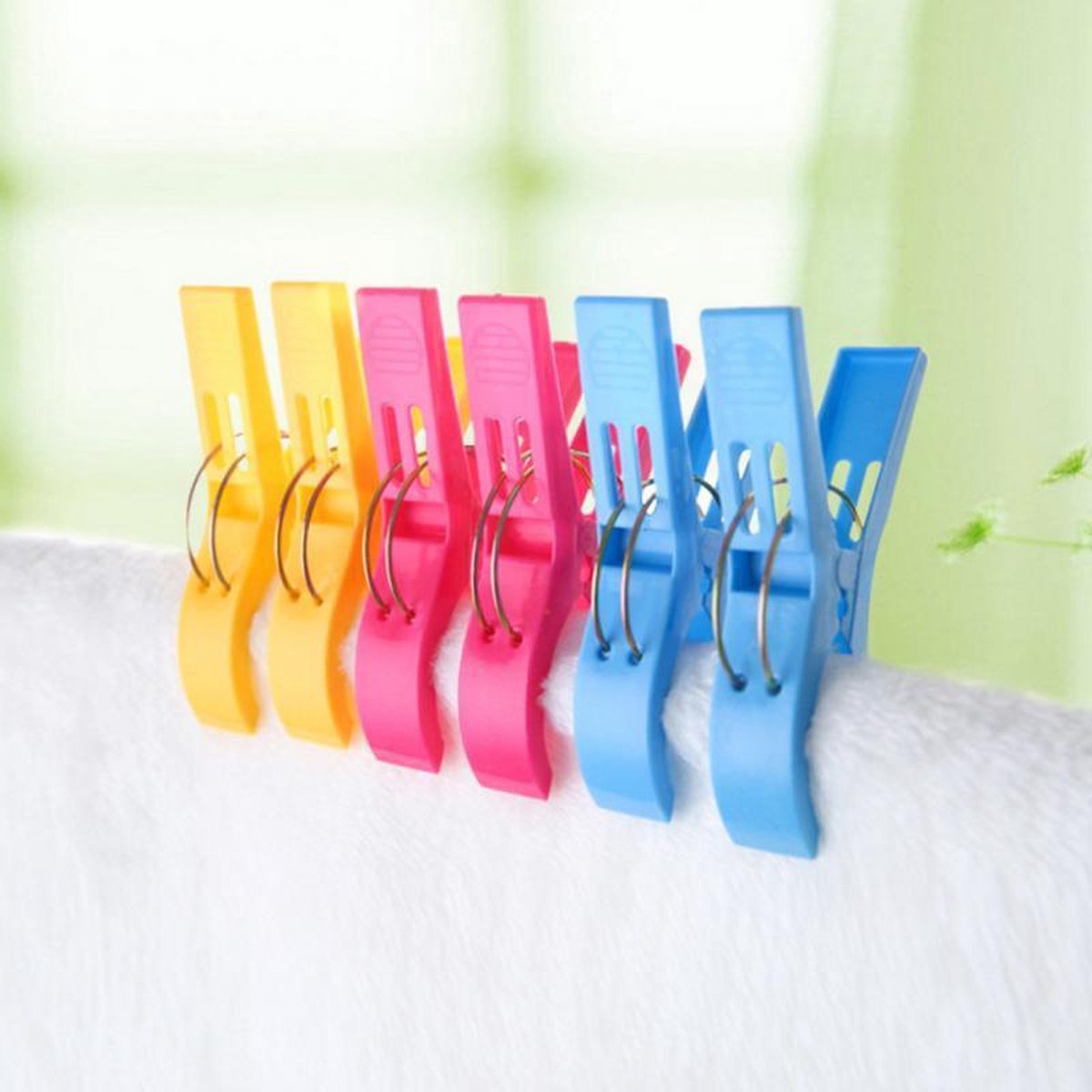 lembrd 2 stuks wasknijpers handdoekklemmen strandhanddoekenklemmen handdoeken towel clips - papegaai vogel handdoekclips van kunststof voor wasgoed, strandhanddoek, badhanddoek, tapijt