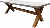 Norwich dining tuintafel betonlook 300x100xH77 cm