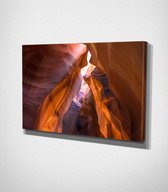 Grand Canyon National Park Canvas - 100 x 70 cm - Landschap - Schilderij - Canvas - Slaapkamer - Wanddecoratie  - Slaapkamer - Foto op canvas