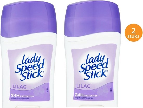 Lady Speed Stick Lilac Stuks - Anti - Anti Witte Strepen - 48H... |