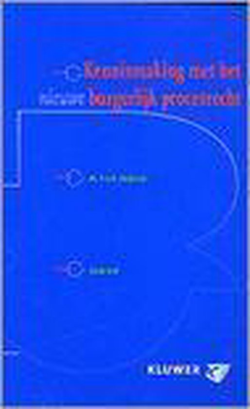 Kennismaking met het nieuwe burgerlijk procesrecht - cover