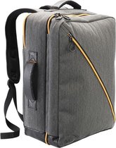 CabinMax Oxford Handbagage Rugzak - Rugtas 40l – Schooltas - Reistas - Laptoptas - 55x40x20cm – Lichtgewicht - Grijs (OXFORD GY)
