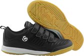 Chaussure Brabo Chaussures de sport noires d'intérieur à velcro Unisexe - Noir