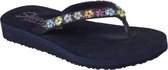Skechers Meditation-Daisy Delight Slippers Dames - Navy - Maat 40