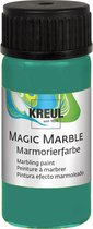 KREUL Turquoise Magic Marble Marmer effect verf - 20ml marble effect verf voor eindeloze toepassingen zoals toepassingen, van achtergronden van schilderijen tot gitaren