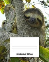 Sloth Notebook 120 Pages