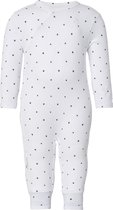 Noppies Unisex Baby pyjama - Wit - Maat 56