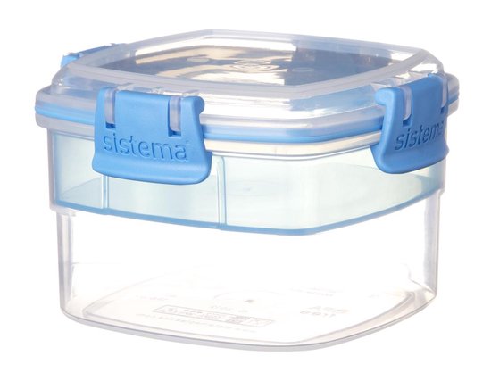 Sistema To Go Snackbox - 0,4 l - 2 compartiments - Bleu