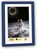 ZEP - Kunststof Fotolijst New Easy Blauw voor foto formaat 30x40 - KE5