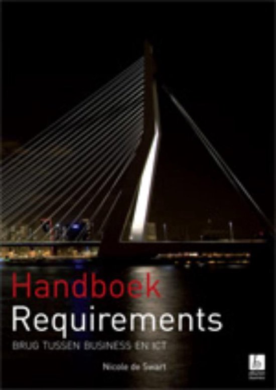 Cover van het boek 'Handboek requirements' van N de Swart