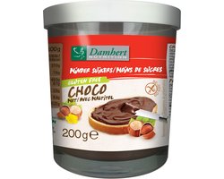 Damhert Chocopasta hazelnoot (0 toegevoegde suikers)
