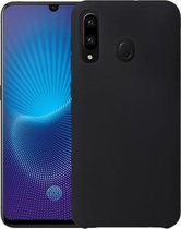 Samsung Galaxy A30 TPU Siliconen Hoesje Zwart Mat