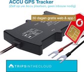 ACCU GPS tracker voor een sluitende rittenregistratie / kilometerregistratie incl SIM (roaming in de EU)