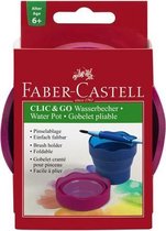 watercup Faber-Castell Clic & Go roze / oranje FC-181517