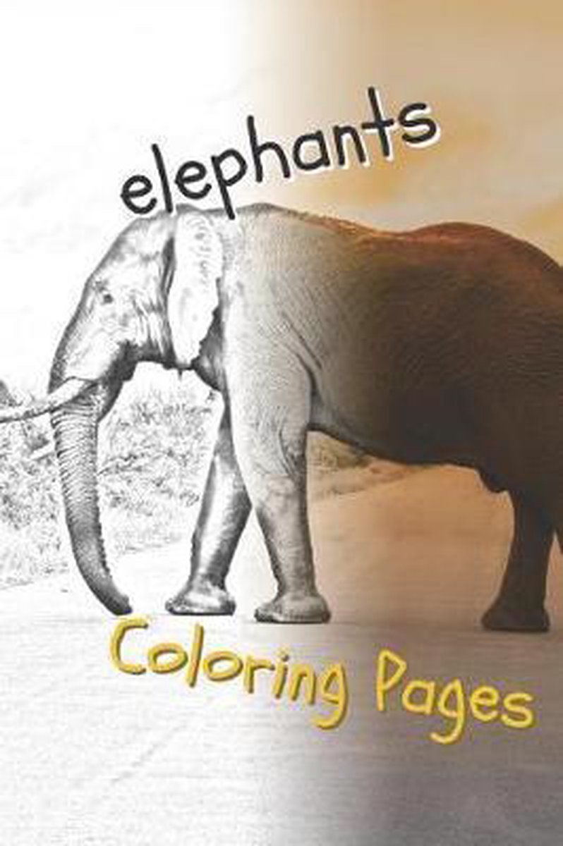 Elephant Coloring Pages van Coloring Pages