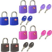 MasterLock TSA Hangslot - Kleur - 23mm - 2 stuks - 4695EURTAST