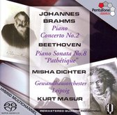 Kurt Masur, Misha Dichter - Brahms: Piano Concerto No.2 & Beethoven: Piano Sonata "Pathétique" (Super Audio CD)