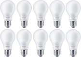 10 stuks - Philips LED lamp E27 4.5W 2700K 470lm Mat