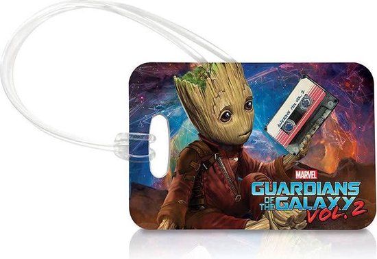 Foto: Marvel guardians of the galaxy 2 ravager baby groot luggage tag