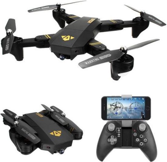 Visuo XS809HW - RC drone - Zwart | bol.com