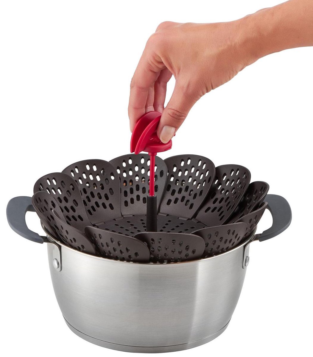 Tefal Ingenio K20716 - Stoommandje - RVS - Geschikt voor Diverse Pannen - Duurzaam - Eenvoudig in Gebruik — cadeau in Kookcadeaus - foto 5