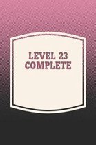 Level 23 Complete