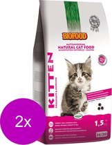 Biofood Ncf Kitten Enceinte & Allaitement - Nourriture pour chat - 2 x 1,5 kg