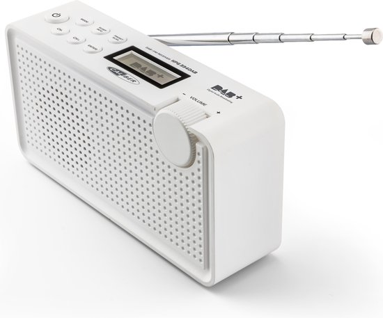 Caliber HPG334DAB/W - Draagbare radio Dab+ en FM - Wit | bol.com