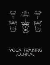 Three Cats Meditating Yoga Training Journal for Trainee Teachers