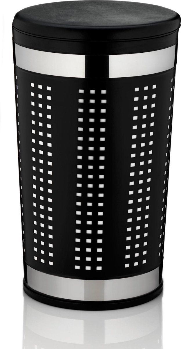 Goedkoopste Sevilla Wasmand met Zitgedeelte - Zwart - Kela