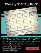 Weekly Time Sheets Series 6