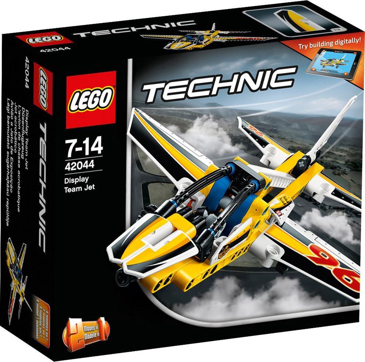 brandwond Sentimenteel Janice LEGO Technic Display Team Straaljager - 42044 | bol.com