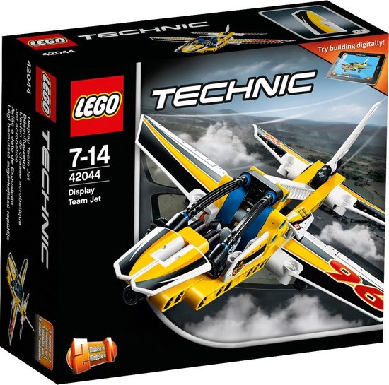 Mus Over het algemeen zwemmen LEGO Technic Display Team Straaljager - 42044 | bol.com