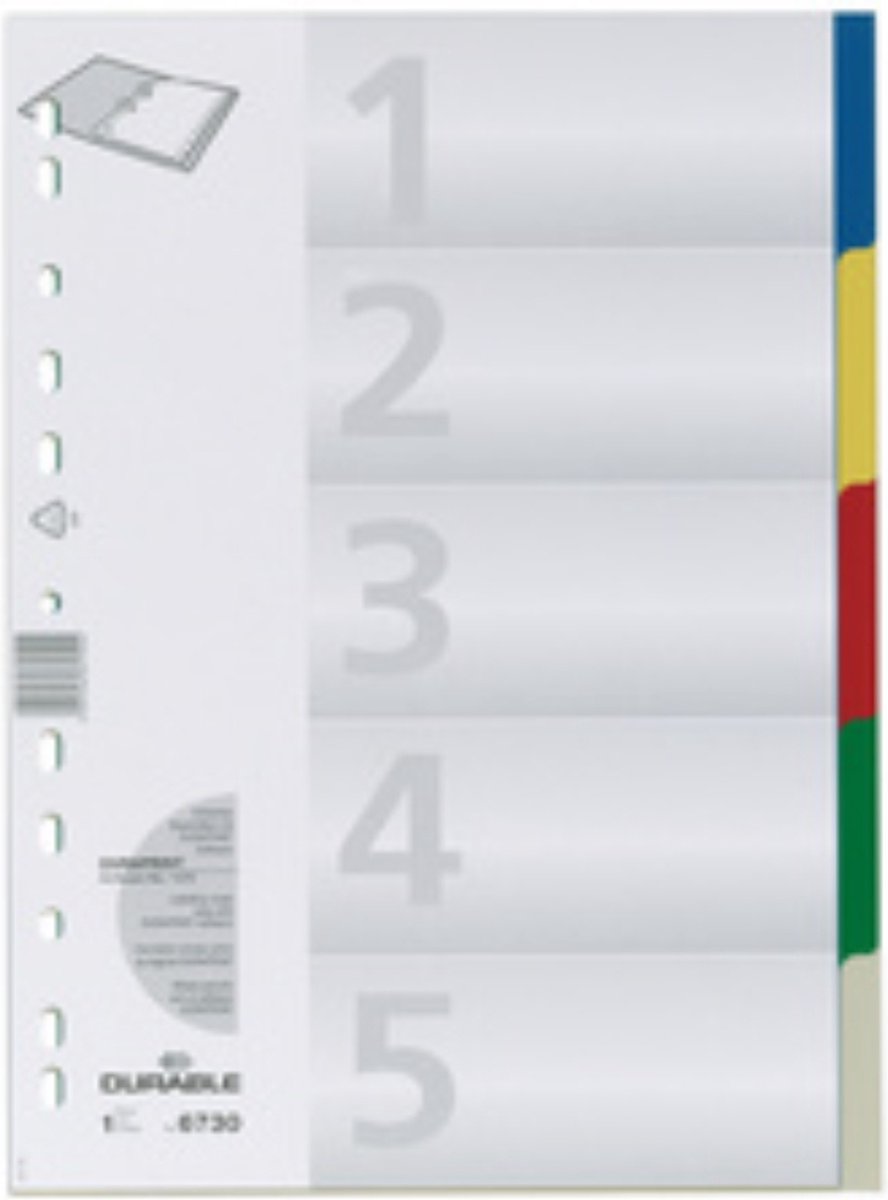 Register Pp Met Gekleurde Tabs
