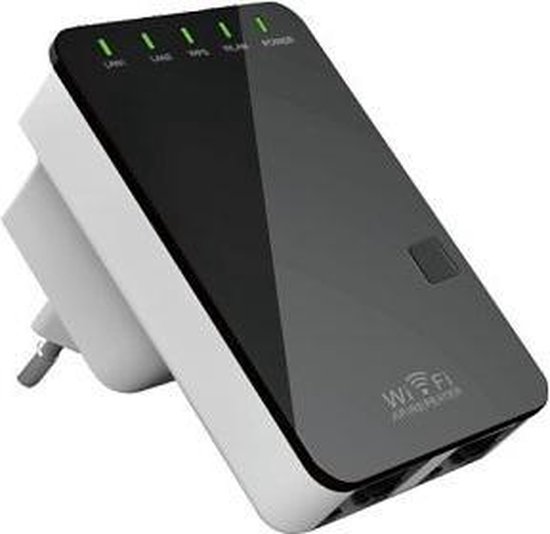 Grixx Wi-Fi repeater Optimum - wifi versterker - 300 Mbps | bol.com