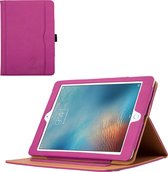 iPad 9.7 2017 Hoes Book Smart Case Cover met Apple Pencil Houder - Roze