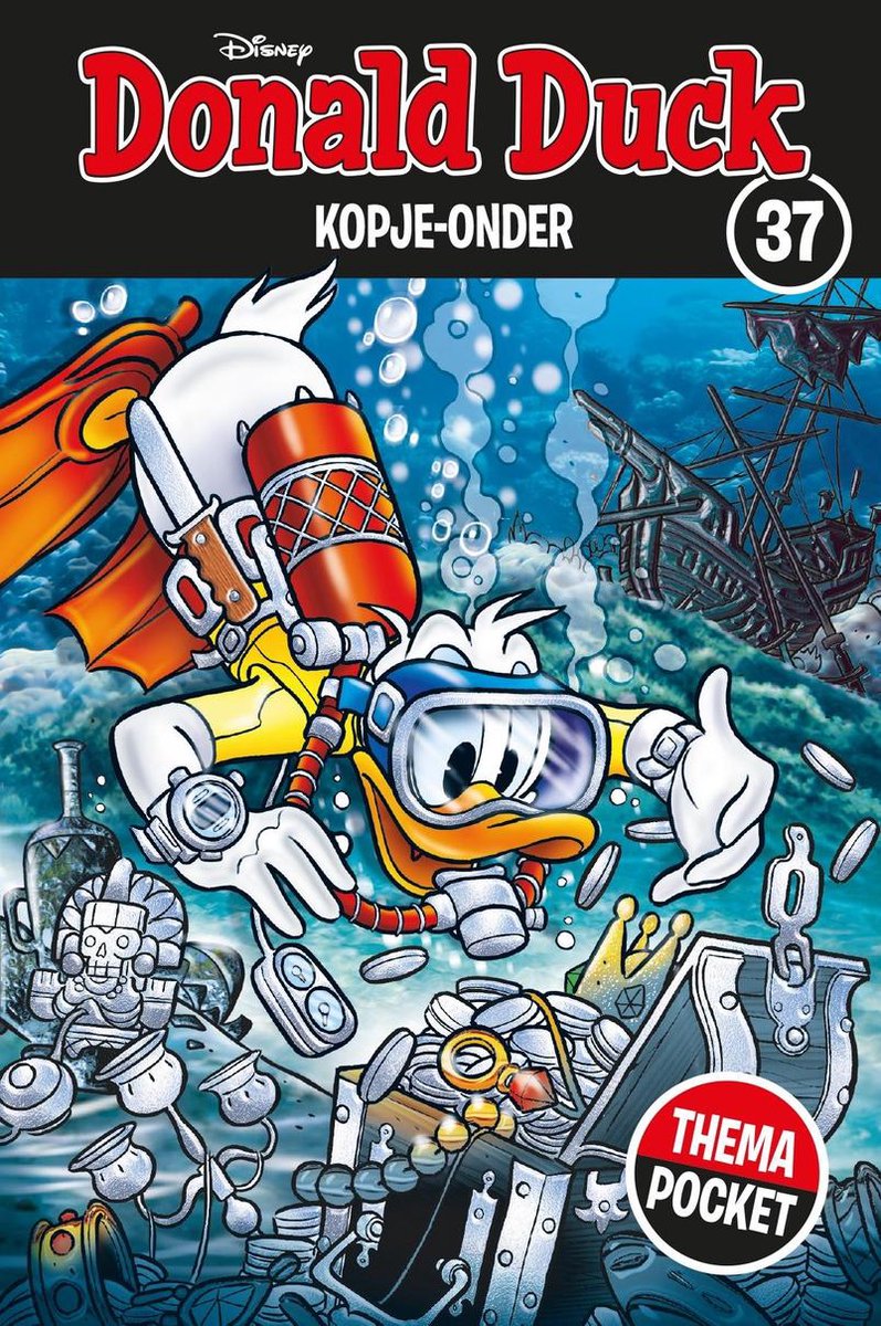Donald Duck Themapocket 37 - Kopje-onder