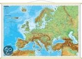 Europa, physisch 1 : 11 000 000. Wandkarte Mini-Format