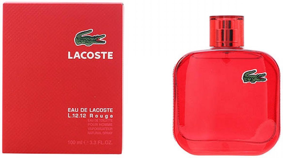 Lacoste Eau De L.12.12 Rouge Hommes 100 ml | bol.com